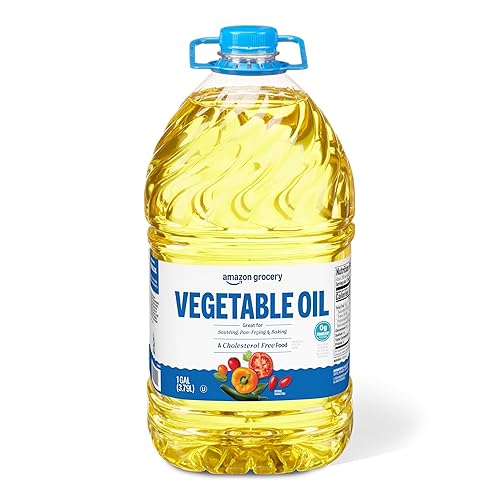 Amazon Grocery, Vegetable Oil, 128 Fl Oz