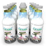 Graasi Organic Barley Grass Water | Hydration Drink with Vitamin C, D, Zinc | USDA Organic, Non-GMO, Vegan | Low-Calorie Wellness Beverage |