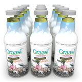 Graasi Organic Barley Grass Water | Hydration Drink with Vitamin C, D, Zinc | USDA Organic, Non-GMO, Vegan | Low-Calorie Wellness Beverage |