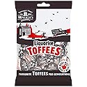 Walkers' Nonsuch Liquorice Toffees | with Condensed Milk & Black Treacle | Imported from the UK | Traditional British Candy | Old Fashioned Licorice