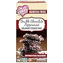 XO Baking Co. Gluten Free Double Chocolate Peppermint Gourmet Cookie Mix; Non-GMO; Kosher; Dairy Free; Peanut Free; No Preservatives; No Artificial Flavors or Colors, 15oz
