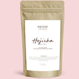 Matcha Sense - Authentic Japanese Hojicha Powder - Premium Slow Roasted Green Tea, Low Caffeine, Coffee Alternative, Easy Resealable Pouch - 100g