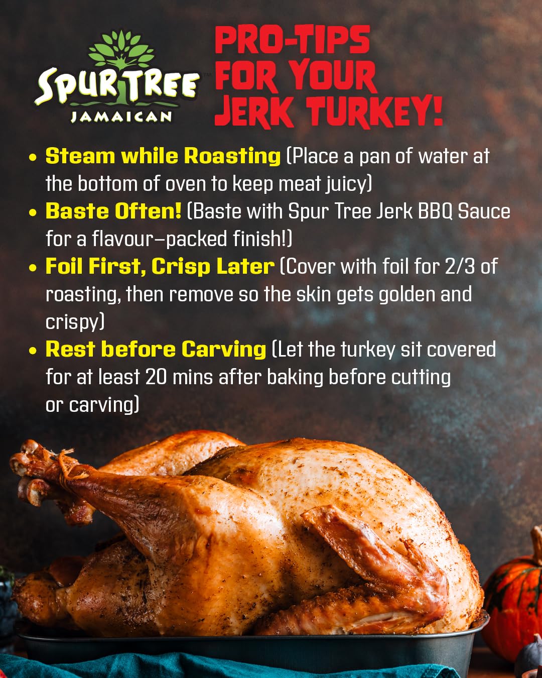 Spur Tree Jamaican Jerk Seasoning 13.4 Oz - Authentic Caribbean Mild Jerk Seasoning with All-Natural and Fresh Ingredients from Jamaica