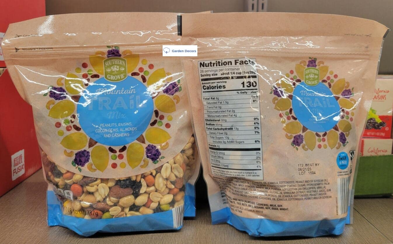Southern Grove Mountain Trail Mix 26oz 737g (Two Bags)