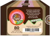 Crazy Cups Decaf Flavored Coffee Pods, Decaffeinated Chocolate Raspberry Truffle Flavored Coffee, Single Serve Hot or Iced Medium Roast Coffee