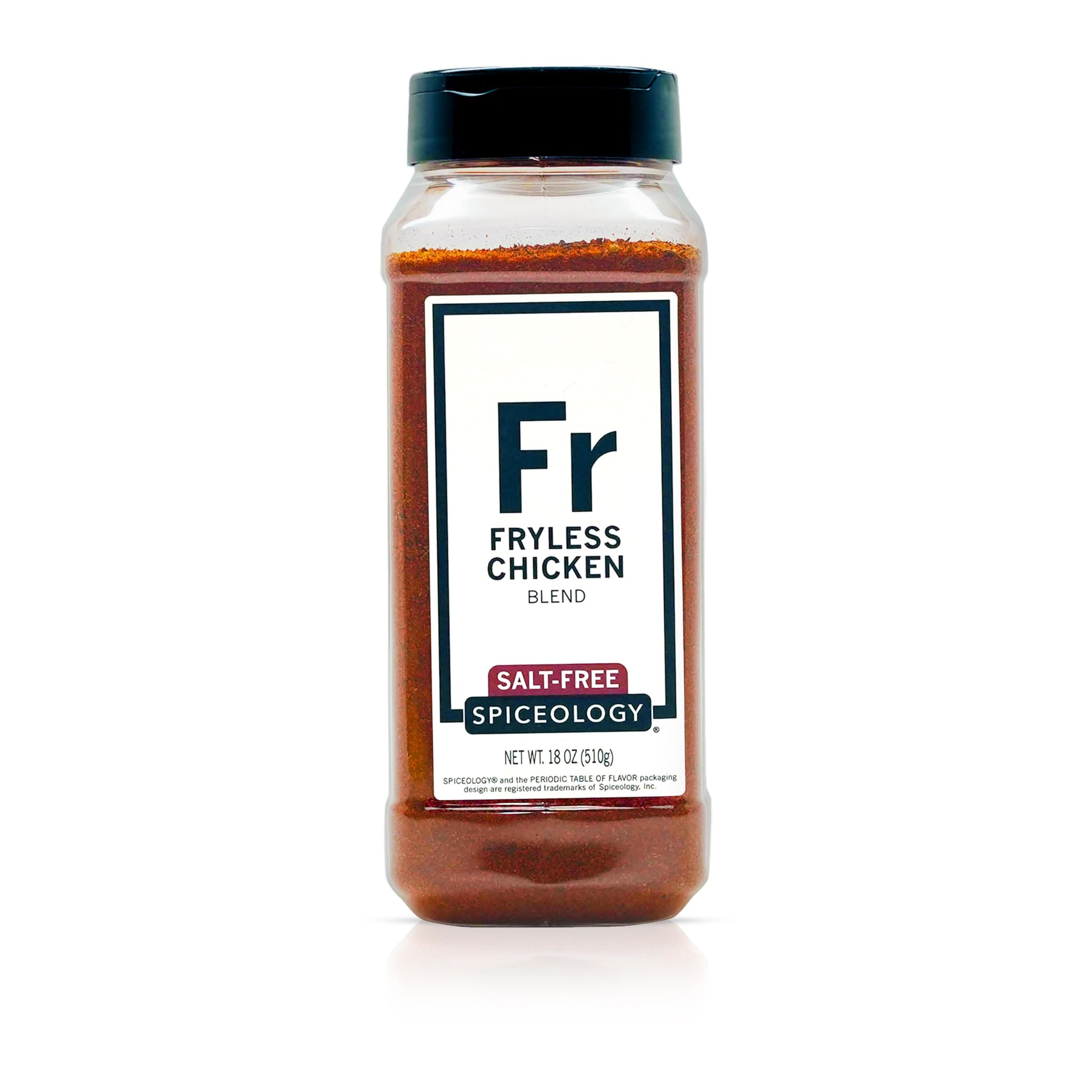 Spiceology - Fryless Chicken Salt-Free Seasoning - Bold Blend of Garlic, Mustard Seed, Celery Seed & Paprika - Perfect for Chicken, Seafood