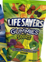 LifeSavers Gummies, Collisions, Wild Berries and Sours 7oz, 3 Bags