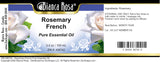 Rosemary French Pure Essential Oil (3.40 oz, ZIN: 406742) - 2 Pack