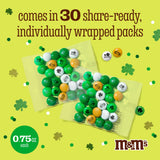 M&M’S WORLD Milk Chocolate St. Patrick's Day Party Favors (30 Pack), Printed M&M'S With St. Patrick's Day Themed Icons, Perfect For St. Patrick's Day