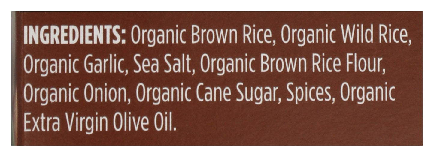 Lundberg Organic Whole Grain Garlic and Basil Rice, 6 Ounce - 6 per case.6