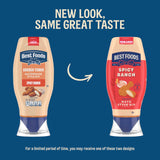 Best Foods Spicy Ranch Chicken Tender Mayonnaise Style Dip Spicy Ranch Delicious Flavor No Artificial Flavors 11.5 Fl Oz