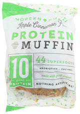 MODERN MUFFIN Apple Cinnamon Flax Protein Muffin, 3.4 OZ
