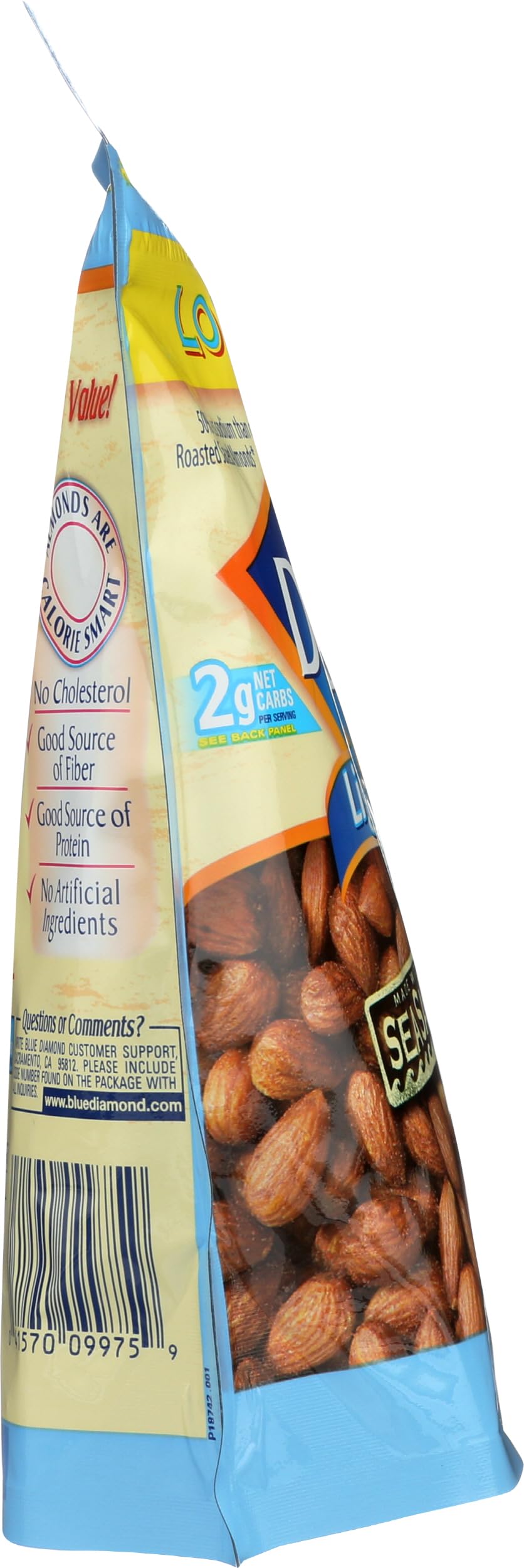Blue Diamond Lightly Salted Almonds, 12 OZ