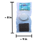 WBB | SMORES KIT STRIP | Individually packaged set : Graham Crackers, Marshmallow, Chocolate | Make delicious smores (25 sets) (Cookies & Mallow)