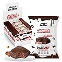 Munch Better Hazelnut Protein Brownies - 26g Protein, Dairy-Free, Gluten-Free, Low Sugar, 15g Collagen, Clean Ingredients - 8 Count Box