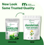 Organic Dandelion Root Tea Powder, 1lb | Up to 450 Servings | Premium Source for Daily Beverage | 100% Pure Dandelion Supplement | Caffeine Free