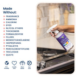 Truly Free Heavy Duty Degreaser - Grease Remover & Grime Cleaner for Kitchen, Automotive & More, Household Cleaning Supplies, Fragrance-Free, Includes