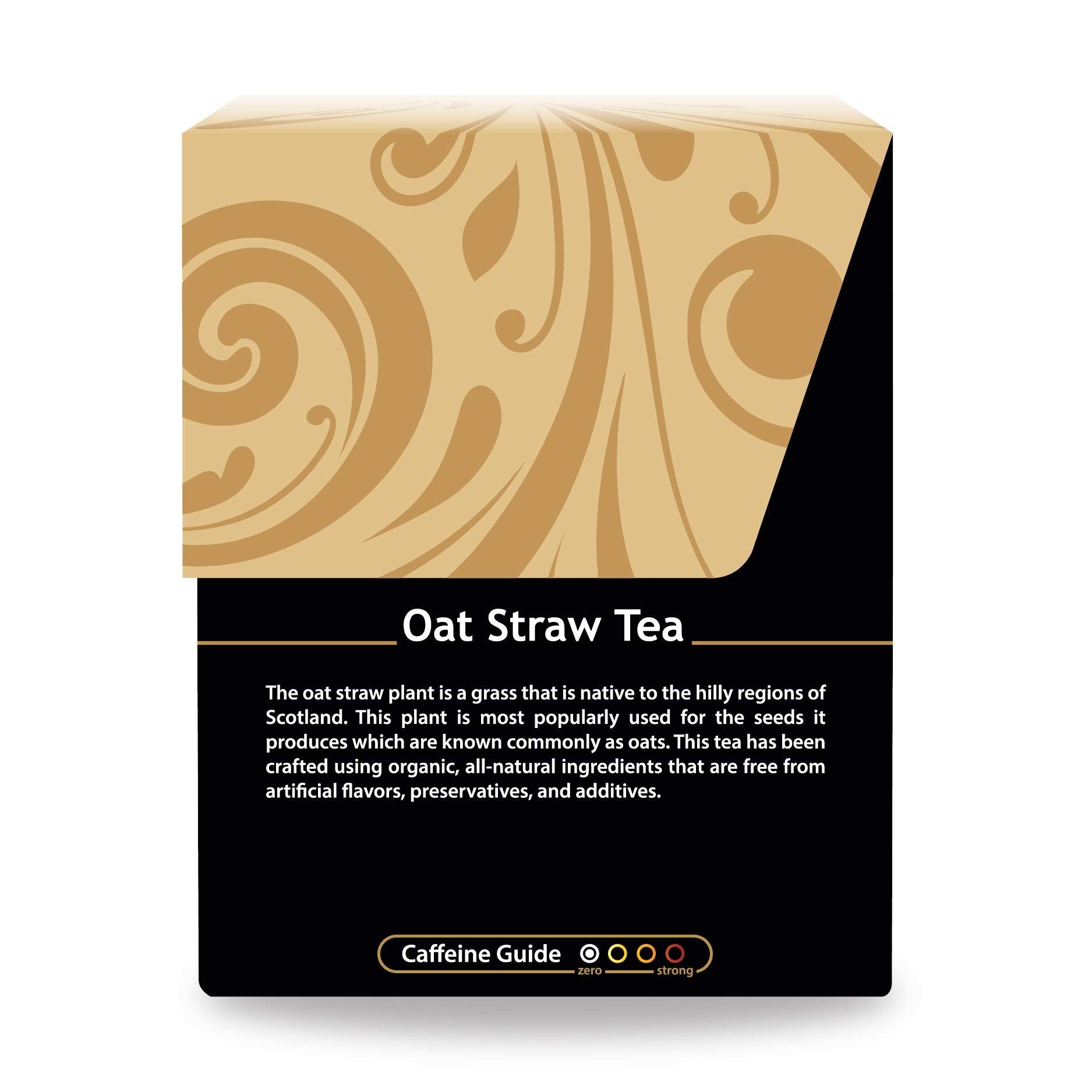 Buddha Teas - Organic Oat Straw Tea - Herbal Tea - For Health & Wellbeing - With Antioxidants & Minerals - Clean Ingredients - Caffeine Free - OU