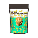 Glassy Brown Cookies - Banana Pudding Cookie Mix | Soft Cookies Variety Pack | Banana Flavor Edible Cookie Dough Bites | Butter Cookies With No Preservatives | Banana Baking Mix Pack - 14.6 OZ (416g)