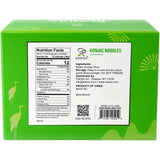 Soeos Organic Konjac Noodles, Angel Hair Pasta, 9.5oz (270g), 6 Packs, Kosher, Sugar Free, Gluten Free, Low Calorie Shirataki Noodle