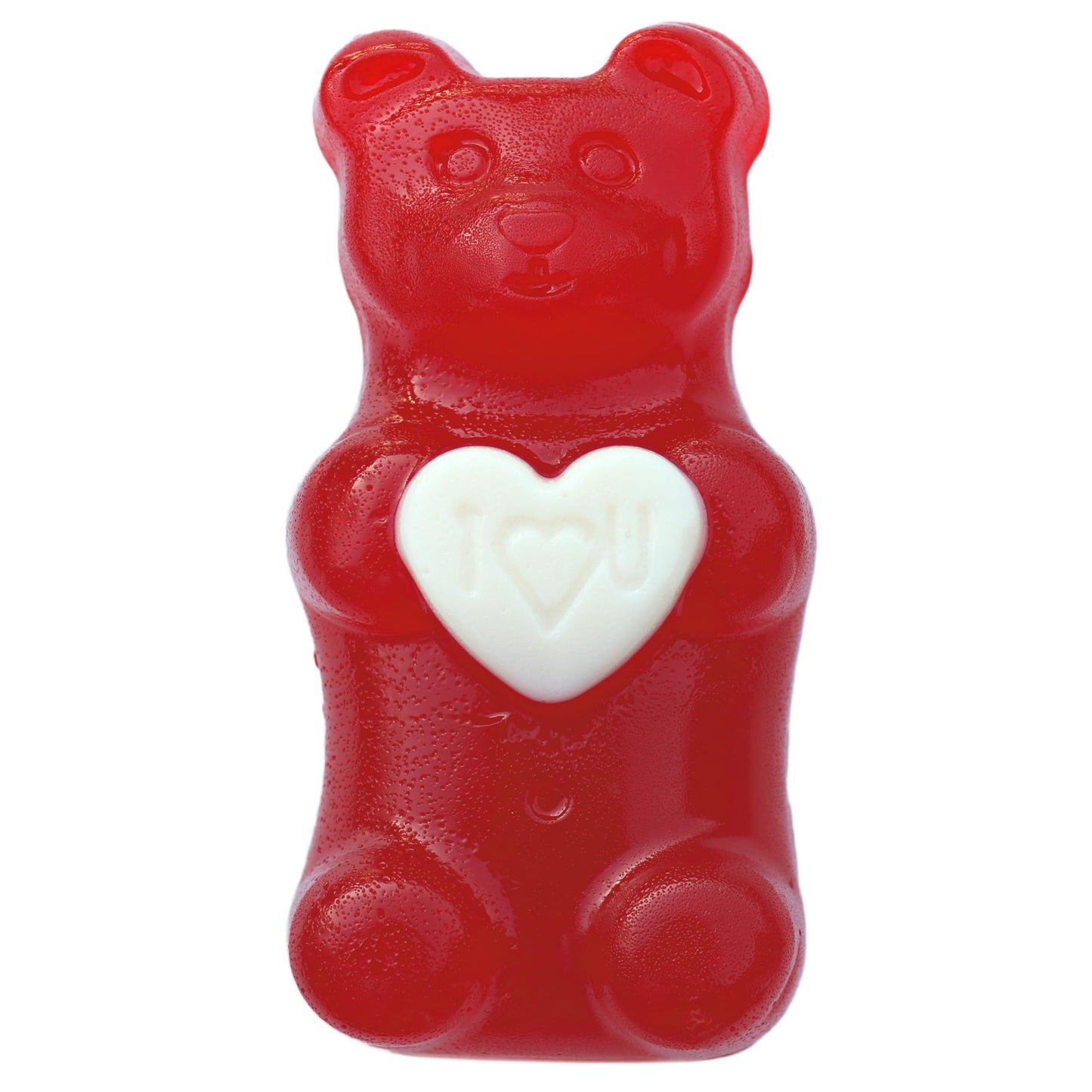The Original "I Love You" Giant Gummy Bears!™ from GGB Candies (Watermelon, 1 Pound)