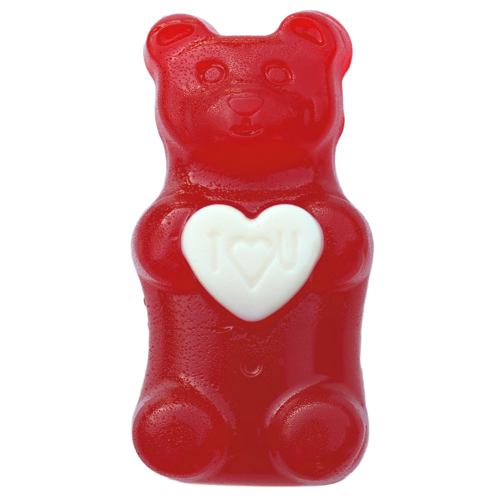The Original "I Love You" Giant Gummy Bears!™ from GGB Candies (Watermelon, 1 Pound)