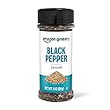 Amazon Grocery, Ground Black Pepper, 3 Oz