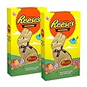 Snackivore Easter Candy Reese Chocolate Easter Bunny Bulk 2 Pack. Golden Bunny Easter Reeces, Easter Hershey Chocolate Easter Bunny Candy, Easter