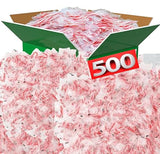 Peppermint Mini Candy Canes, Individually Wrapped, Bulk Christmas Candy | (500 - Count)
