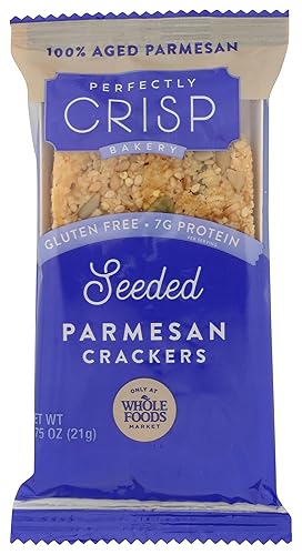 Perfectly Crisp, Seeded Parmesan Crisps, 0.75 Ounce
