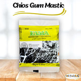 Chios Pure Natural Gum Mastic Mastixa Xiou Mastiha Mastix 1 Envelopes (10 gm) Unique Product With Many Beneficial Qualities Used In Beverages