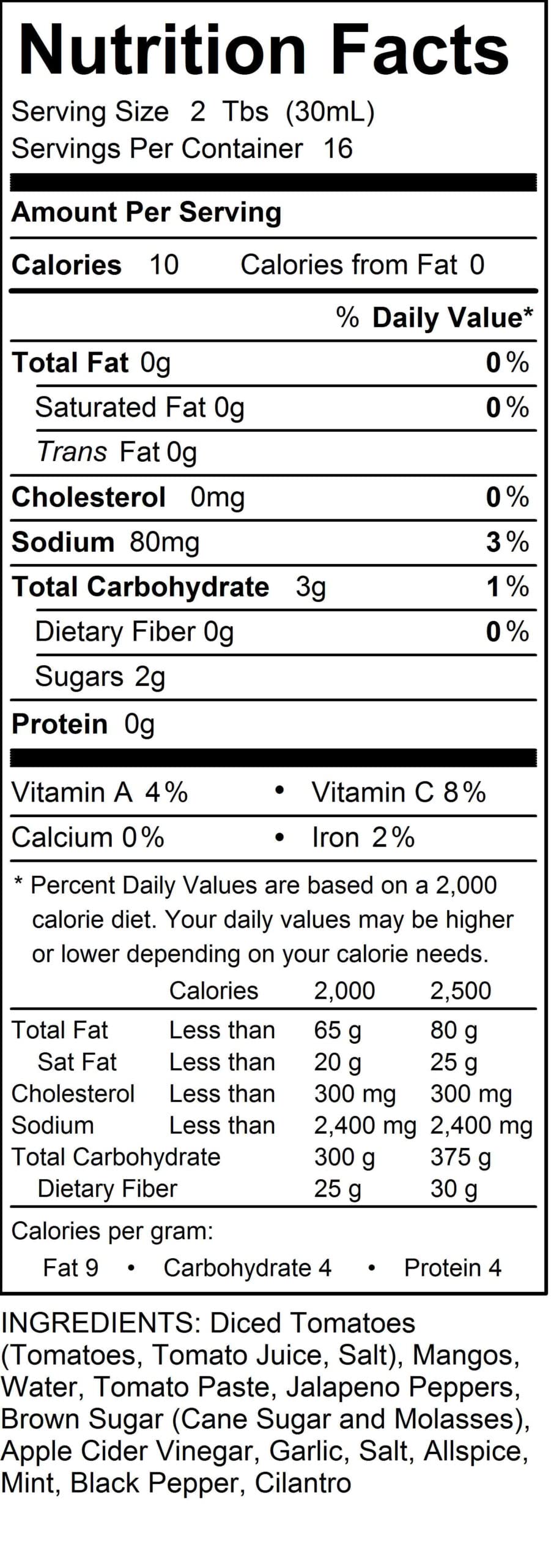 All-Natural Mango Salsa by Dennis’ Gourmet | This fresh, hearty restaurant salsa is low in sugar, calories, carbs, and sodium. Fat and gluten-free