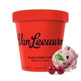 Van Leeuwen Black Cherry Chip Ice Cream, 14 oz (Frozen)