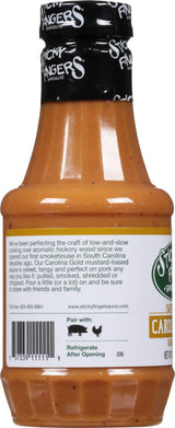 Sticky Fingers Carolina Classic Barbecue Sauce, 18 Ounces - Pack of 2