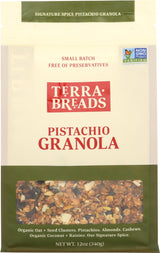 Terra Breads, Granola Pistachio, 12 Ounce