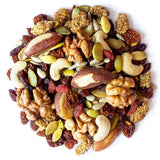Organic Power Snack Mix, 2 Pounds - Raw and Non-GMO Trail Mix Contains Goji Berries, Golden Berries, Mulberries, Raisins, Brazil Nuts, Cashews