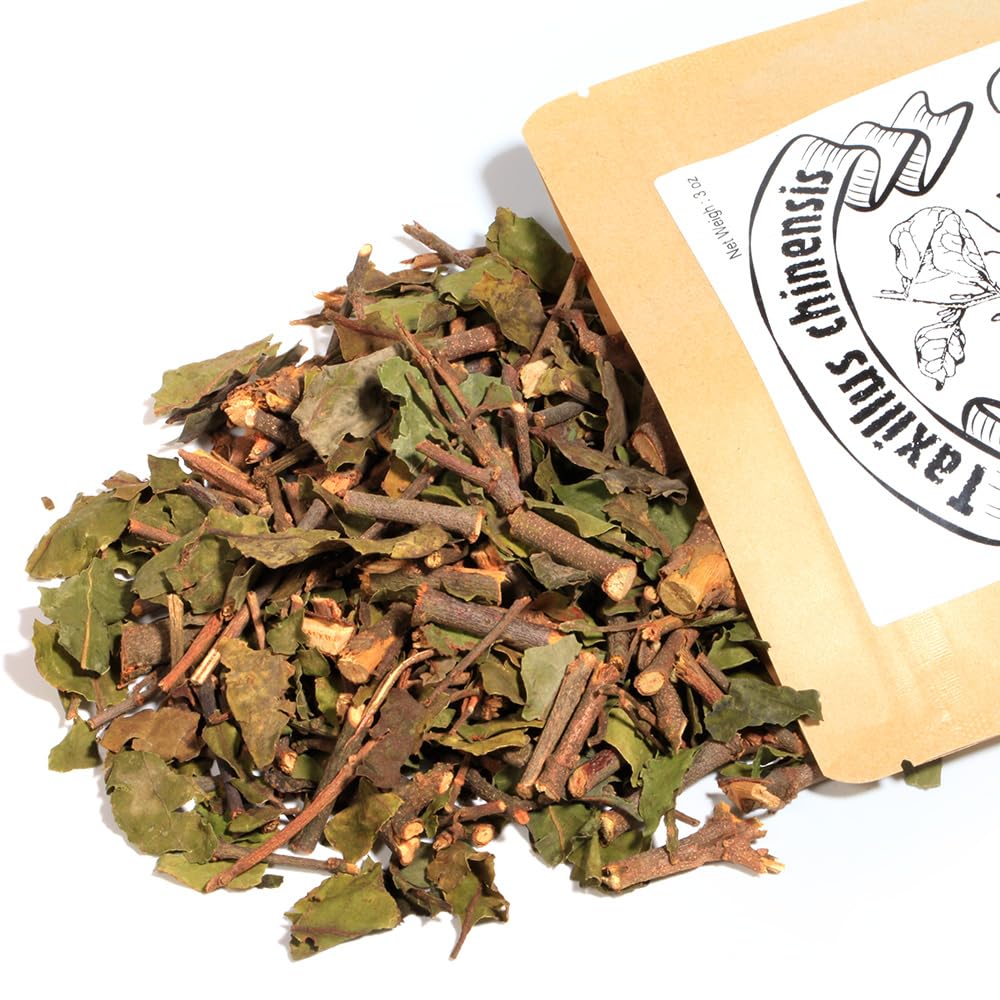 EidolonGreen [China Medicinal Herb] Dried Chinese Mistletoe (Taxillus chinensis/Sang ji sheng/???) Stems and Leaves 3 Oz (88g)