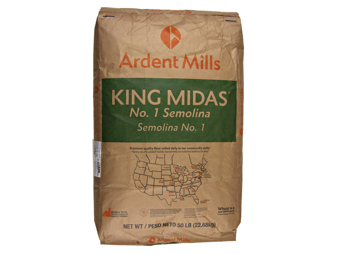 Organic Bulk Semolina Flour - Ordering Only, 1 LB
