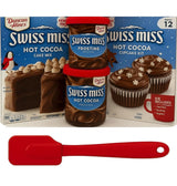 Holiday Favorite Duncan Hines Hot Cocoa Swiss Miss Chocolate Cake Mix and Cupcake Bundle