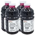 Nature Blessed 100% Pure Concord Grape Fruit Juice Concentrate - 4 Quarts (4/32 fl oz bottles), Great for Home Vintners, Brewers, Cider, Spirits, or