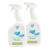 Good Salt Pet Bird Feeder & Birdhouse Cleaner, Natural Bird-Friendly Spray Formula, Made in the USA, 32 Ounce Bottle, 2-Pack