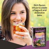 China Mist Iced Tea - Primo Passion Black Tea Infusion - Refreshing and Delicious - Each Tea Bag Yields 1/2 Gallon - 4 bags.