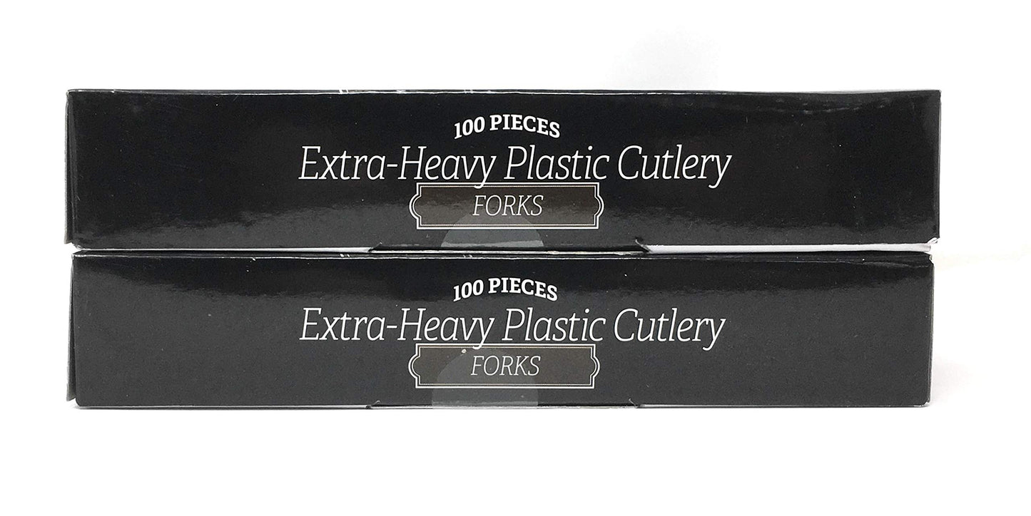 Fineline Flairware Collection Heavy Duty Black Plastic Spoons - Quality, Extra Durable Disposable Teaspoons, Practical for Serving and Portioning Hot