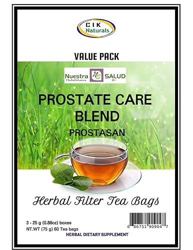 Prostate Herbal blend - Prostasan Filter Tea Bags (60 Tea bags) Value pack