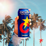 Ciclon Original Energy Drink - 24 Pack, 10 fl oz Cans - Smooth Refreshing Taste with 95mg Caffeine, B Vitamins & Taurine - No Preservatives, Premium