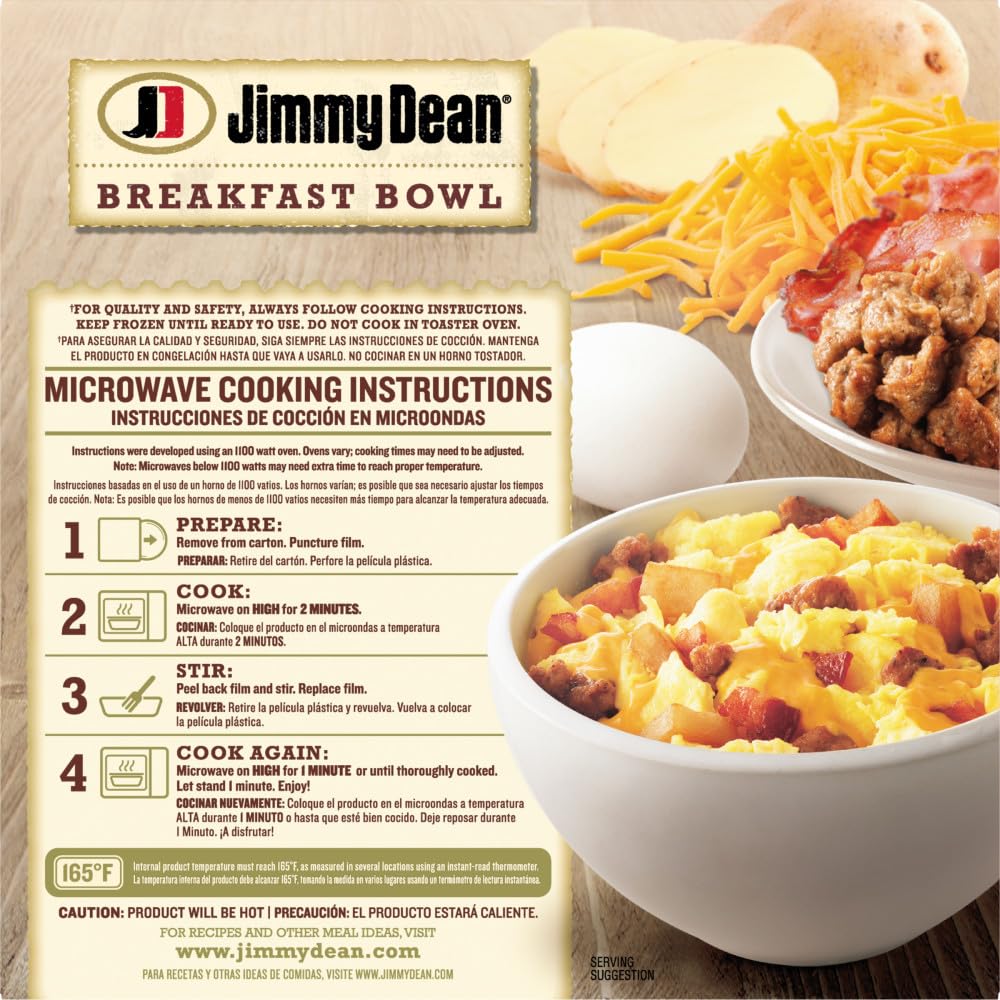 Jimmy Dean Meat Lovers Breakfast Bowl, 7 oz.