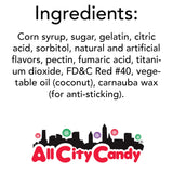 All City Candy Flavorful, Fresh & Soft 5 Pound Bulk Gummi Bear Candy Bags Individual Fruit Flavors World's Best Gummy Candy (Mighty Mango)