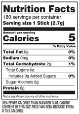 Bulk Pack Chewing Gum (Extra Peppermint, 180 pieces)