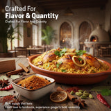 Golden Harvest Kabssah Spice - 5 lbs (2.26kg) Bulk - Authentic All-Natural Middle Eastern & Saudi Seasoning - Non-GMO, Gluten-Free - For Restaurants