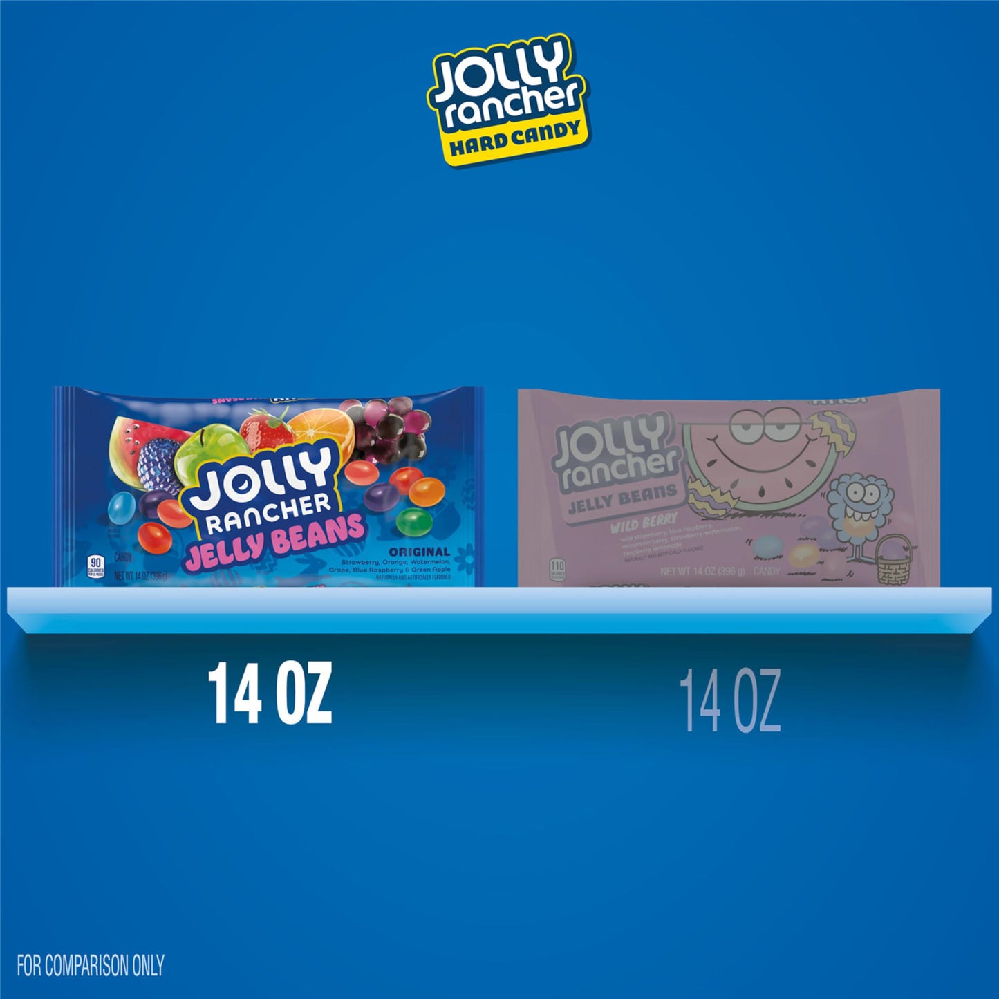 Jolly Rancher Jelly Beans, 14-Ounce Bag (Pack of 6)